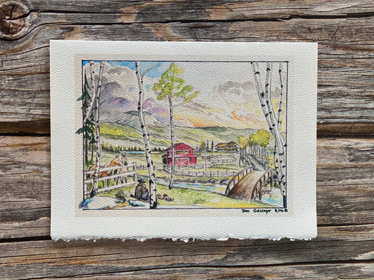 "Dream Ranch" 5"x7" Greeting Card